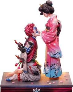 Demon Slayer Akaza and Koyuki 1/7 Scale Anime PVC Figurine Statue