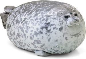 MerryXD Chubby Blob Seal Plush Pillow Stuffed Animal Toy